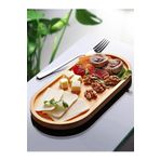 Bambu 26 cm Sunum Tabağı & Yağdanlık Altı Tabağı