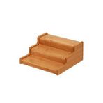 Bambu 3 Katlı Baharatlık Standı Krem