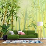 Bambu Ağaç Orman Temalı Duvar Kağıdı dkm-691 250 x 280
