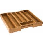 Bambu Ayarlanabilir Çekmece Içi Kaşıklık & Çekmece Içi Organizer (25*35*5 / 39*35*5) - 0,1 L
