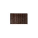 Bambu Banyo Paspası Kaydırmaz Özellikli Taban 50 x 120 cm Koyu Kahverengi - 50 x 120 cm