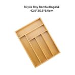 Bambu Çekmece Düzenleyici, Kaşıklık Büyük Boy