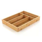 Bambu Çekmece İçi Kaşıklık Organizer | 33 × 25 Cm