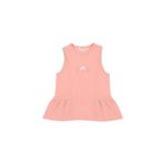 Bambu Çiçek Nakışlı Çocuk Bluz Pembe