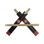 Bambu Çin Çubuğu Chopsticks 50 Çift - 01P-Pembe