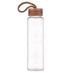 Bambu Diem Cam Matara, 400 ml, Bambu Kapaklı, 5,8x21 cm