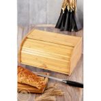Bambu Ekmek Dolabı Ekmek Kutusu Açılır Kapanır Bambu Ekmeklik Ekmek Saklama Kutusu