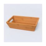 Bambu Ekmek Sepeti 23X13X7CM, Evonox Bambu Ekmeklik, Bambu Ekmek Sunumluk - 0,5 L