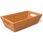 Bambu Ekmek Sepeti 23X13X7CM, Evonox Bambu Ekmeklik, Bambu Ekmek Sunumluk