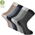Bambu Erkek Çorabı - G.poti - 7'li Set (17005) - 1 Beden - Çok Renkli