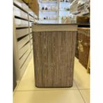 Bambu Gri Katlanır Çamaşır Sepeti 62CM - 40x60