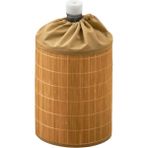 Bambu Hasır=42x35cm Damacana Kılıfı Büzülebilir Ağız Bezli=42x18cm