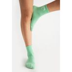 Bambu Kadın Kalp Desenli Uzun Soket Dikişsiz Premium Tenis Çorap 5 Li Paket - Renkli - 36 - 40