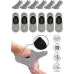 Bambu Kadın Sneaker Renkli Çorap Dikişsiz Görünmez Bilekte Spor Çorap Premium 6'lı Paket - 36 - 40 - Çok Renkli