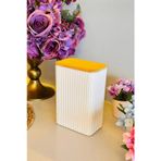 Bambu Kapaklı Saklama Kutusu - 2 Litre (15 x 9 x 21 cm)