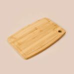 Bambu Kesme Tahtası 22X32 Cm, Doğal ve Şık Mutfak Aksesuarı - Ahşap - Ceviz - Seçenek 1