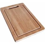 Bambu Kesme Tahtası 22X32X1.8 cm Dayanıklı ve Şık Tasarım - Ahşap - Ceviz - Seçenek 1