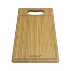 Bambu Kesme Tahtası Dikdörtgen Su Oluklu (35X24 CM)