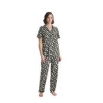 Bambu Kısa Kollu Yazlık Kadın Pijama Takımı 73374