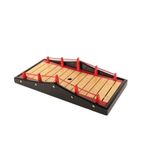 Bambu Köprü Sushi Servis Tabağı 430X215X300 Tabak Sushi Tabak Japon Tarzı Sushi Tabak Yemek Tabağı Servis Tabağı Atıştırmalık Tabağı Servis Tabağı Japon Yemekleri için Ev Mutfak Restoran sushi köprü sushi bridge sushi boat