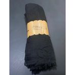 Bambu Kraş Şal Siyah-jawel Çok Renkli