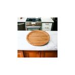 Bambu Lüx Yuvarlak Servis 20 * 20CM, Bambu Sunumluk & Çerezlik Yuvarlak Sunum Tabağı, Bambu Yuvarlak Sunum Tabağı