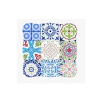 Bambu Mandala Otantik Nihale – 17x17 cm Premium Masa Koruyucu