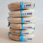 Bambu Rattan Kor Ipi 3 mm Doğal Ip Sepet Ipi Naturel - 1 kg