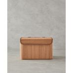 Bambu Saklama Kutusu 28X20X18 Cm, Açık Kahve, Dekoratif ve Pratik Kullanım - Seçenek 1