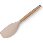 Bambu Saplı Silikon Spatula 32 cm SMG001 - Bej