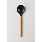 Bambu Saplı Siyah Silikon Kevgir 9×32×3 cm