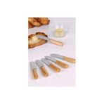 Bambu Saplı Tereyağ Bıçağı 6 Lı
