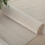 Bambu Stor Perde Karartma ve Gizlilik Rollo Ayarlanabilir Doğal Ahşap Panjur Pencere ve Kapılar için 80 x 210 cm Yandan Çekmeli Çevre Dostu Ev Dekoru