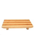 Bambu Sushi Sunum Tabağı 240 X 150 mm Tabak Sushi Tabak Japon Tarzı Sushi Tabak Yemek Tabağı Servis Tabağı Atıştırmalık Tabağı Servis Tabağı Japon Yemekleri için Ev Mutfak Restoran bambu tabak bambu sushi tabak bambu servis tabak