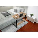 Bambu Yükseklik Çalışma Masası, Atlantik Çam, 80X40