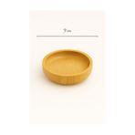 Bambu Yuvarlak 1 Adet Tekli Çerezlik Kase 9 Cm (vivatti) Kahverengi