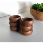 Bambu Yuvarlak 6,lı Çerezlik Sunum Kasesi 6 Adet
