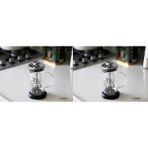 Bambum 2 Adet Lüx French Press Cam Bitki Çayı&filtre Kahve Demliği 350 ml