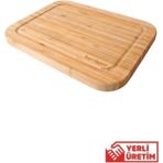 Bambum Bambu Talau Kesme ve Steak Tahtasi Küçük Beyaz 1 Parça