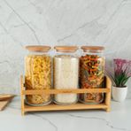 Bambum Bench Plus 4 Parça Standlı Baharat Takımı 1220 ml