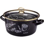 Bambum Darky Kızartma Tenceresi Siyah Tasty 22 cm