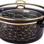 Bambum Darky - Kızartma Tenceresi Siyah Triangle 22 cm