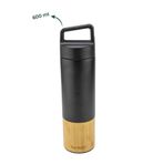 Bambum Janna Bambu Desenli Siyah 600 ml El Termos