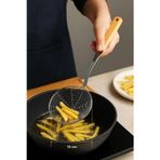 Bambum Ladle Bambu Saplı Tel 14 cm Kevgir