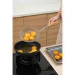 Bambum Ladle Bambu Saplı Tel 20 cm Kevgir