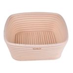Bambum Puder Kare 20 cm Ekmek Mayalama Sepeti