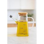 Bambum Rafa - Bambu Kapaklı Yağdanlık 550Ml
