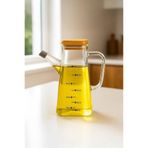 Bambum Rafa - Bambu Kapaklı Yağdanlık 750Ml