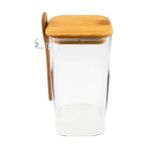 Bambum Spicy - Kaşıklı Cam Saklama Kabı 15CM - Standart