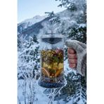 Bambum Stene Siyah French Press 350 Ml Isıya Dayanıklı Cam Gövde ile Şık Kahve Demliği